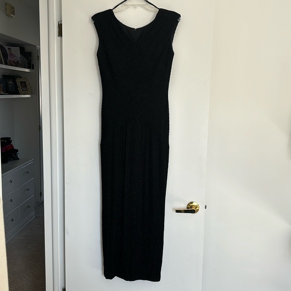Alex Evenings Dresses & Skirts - Evening gown- black -maxi length- size 12P
